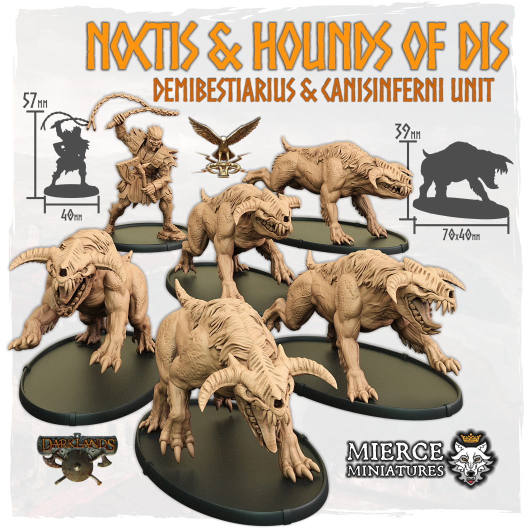 Noctis and Hounds of Dis, Demibestiarius and Canisinferni Unit