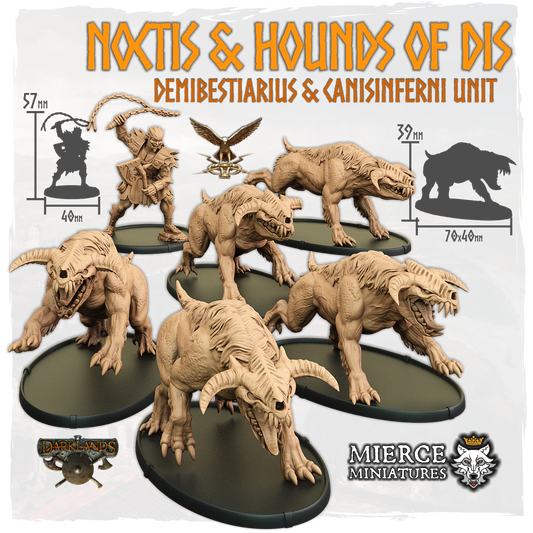 Noctis and Hounds of Dis, Demibestiarius and Canisinferni Unit