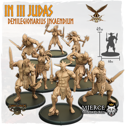 In III Judas, Demilegionarius Incaendium (8x warriors w cmd)