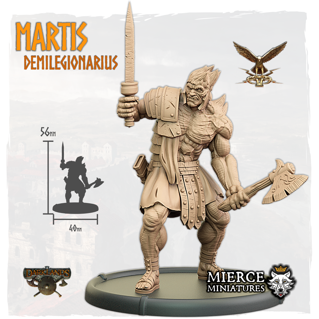 Martis, Demilegionarius
