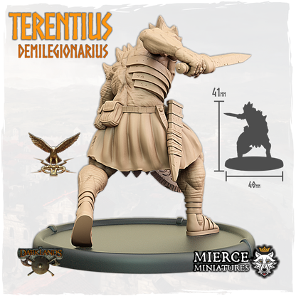 Terentius, Demilegionarius