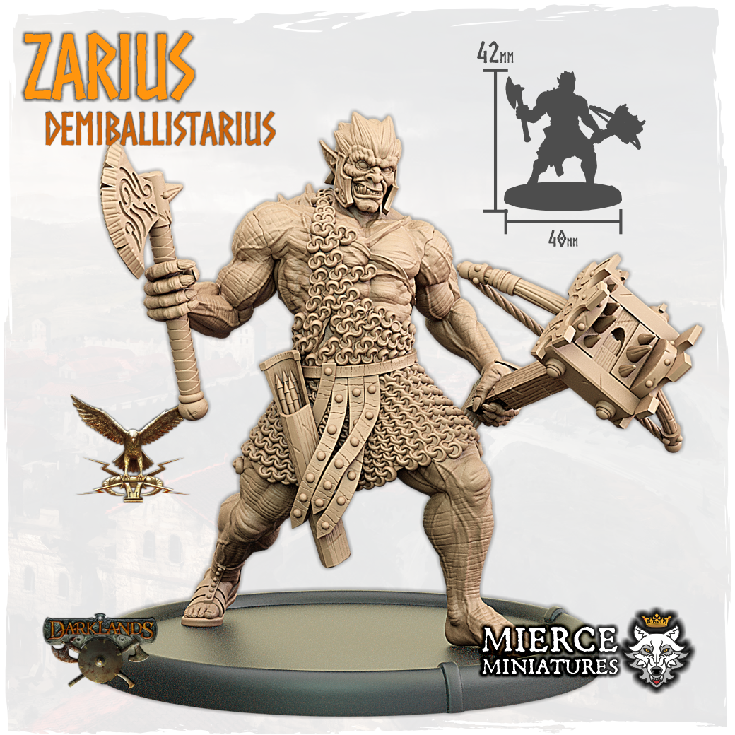 Zarius, Demiballistarius