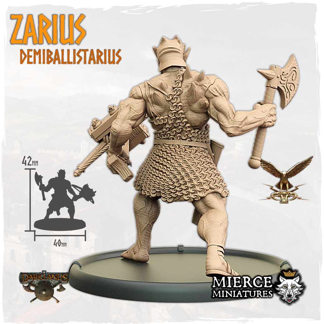 Zarius, Demiballistarius