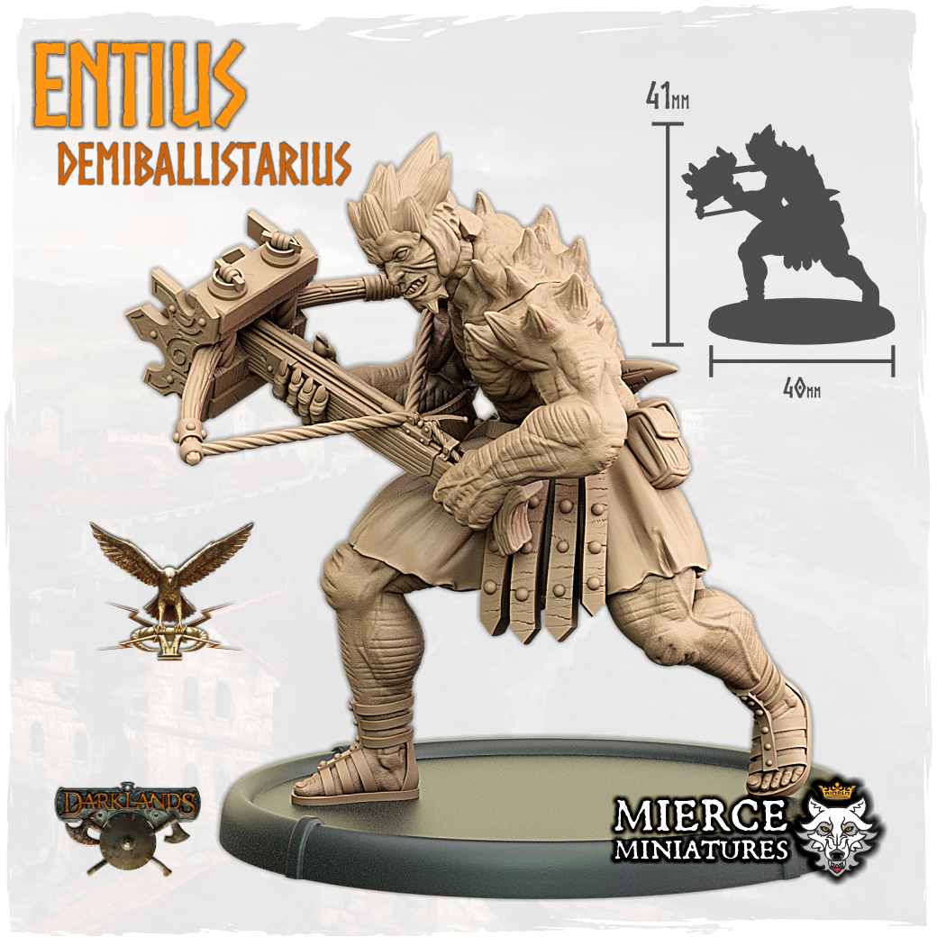 Entius, Demiballistarius