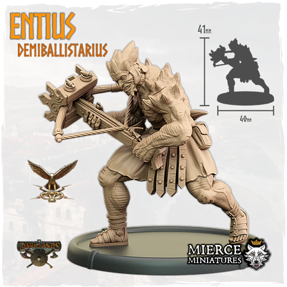 Entius, Demiballistarius