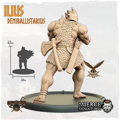 Ilius, Demiballistarius