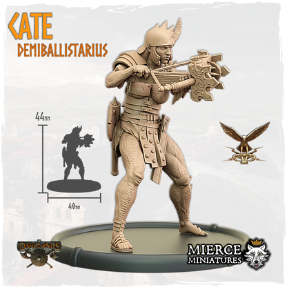 Cate, Demiballistarius