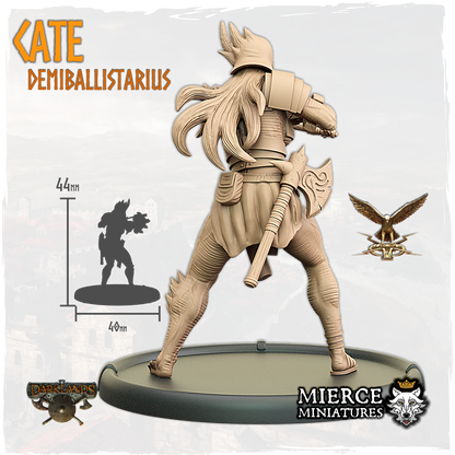Cate, Demiballistarius
