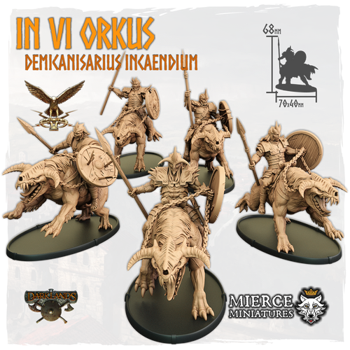 In VI Orkus, Demicanisarius Incaendium (5x warriors w cmd)