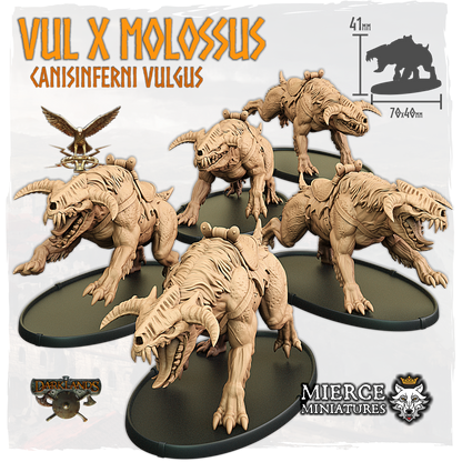 Vul X Molossus, Canisinferni Vulgus (5x warriors)