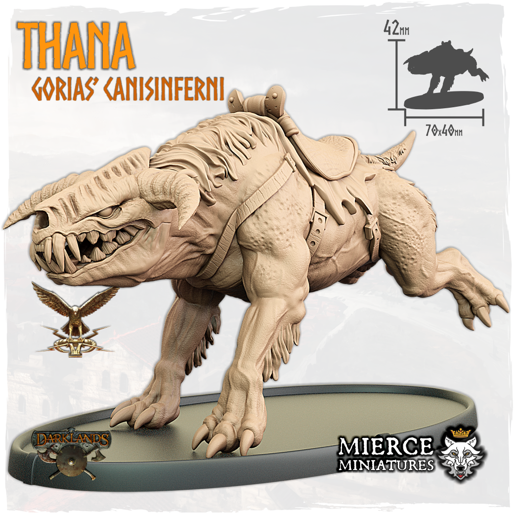 Thana, Gorias' Canisinferni