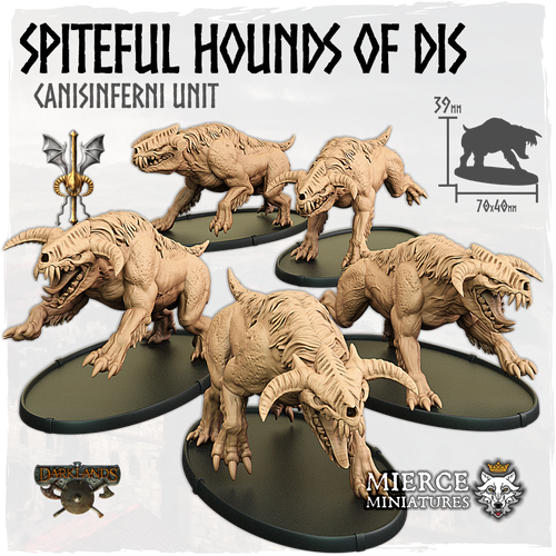 Spiteful Hounds of Dis, Canisinferni Unit (5x warriors)