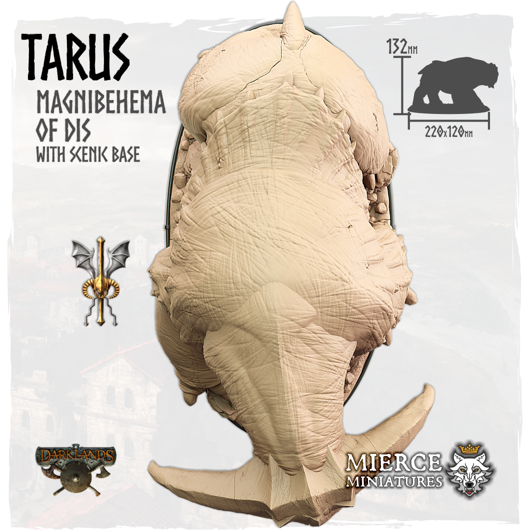 Tarus, Magnibehema of Dis with Scenic Base