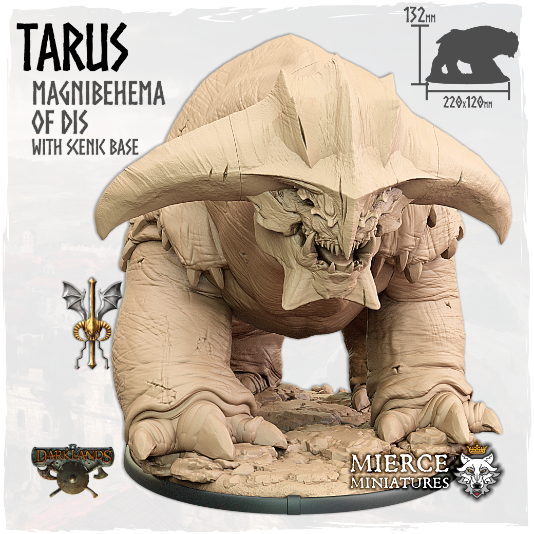Tarus, Magnibehema of Dis with Scenic Base