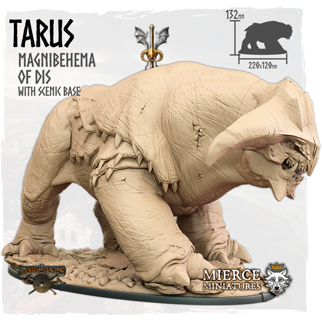 Tarus, Magnibehema of Dis with Scenic Base