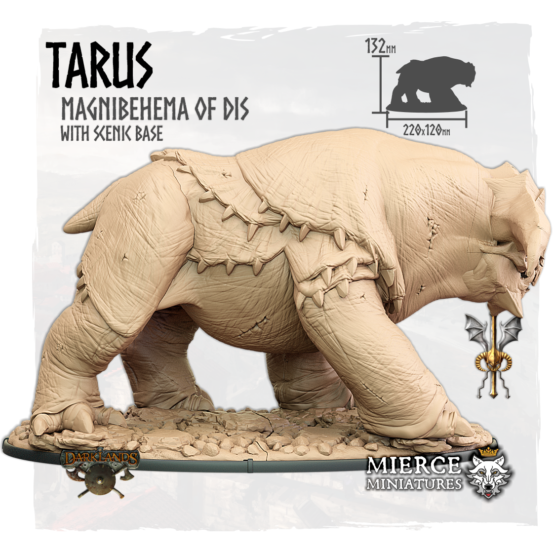 Tarus, Magnibehema of Dis with Scenic Base