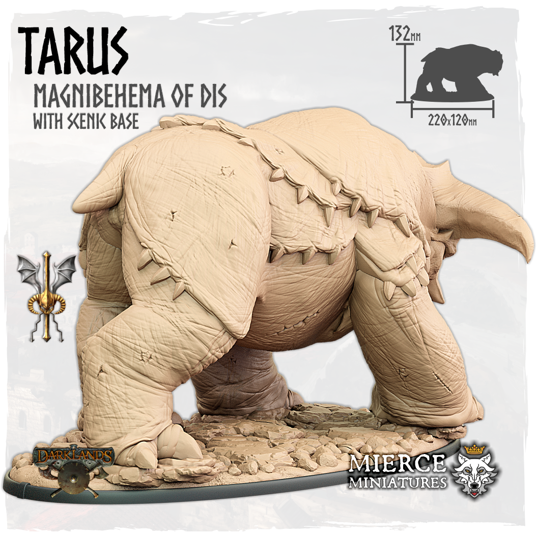 Tarus, Magnibehema of Dis with Scenic Base