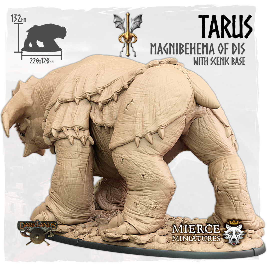 Tarus, Magnibehema of Dis with Scenic Base