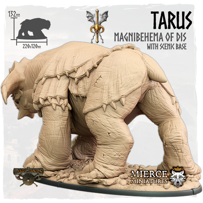 Tarus, Magnibehema of Dis with Scenic Base