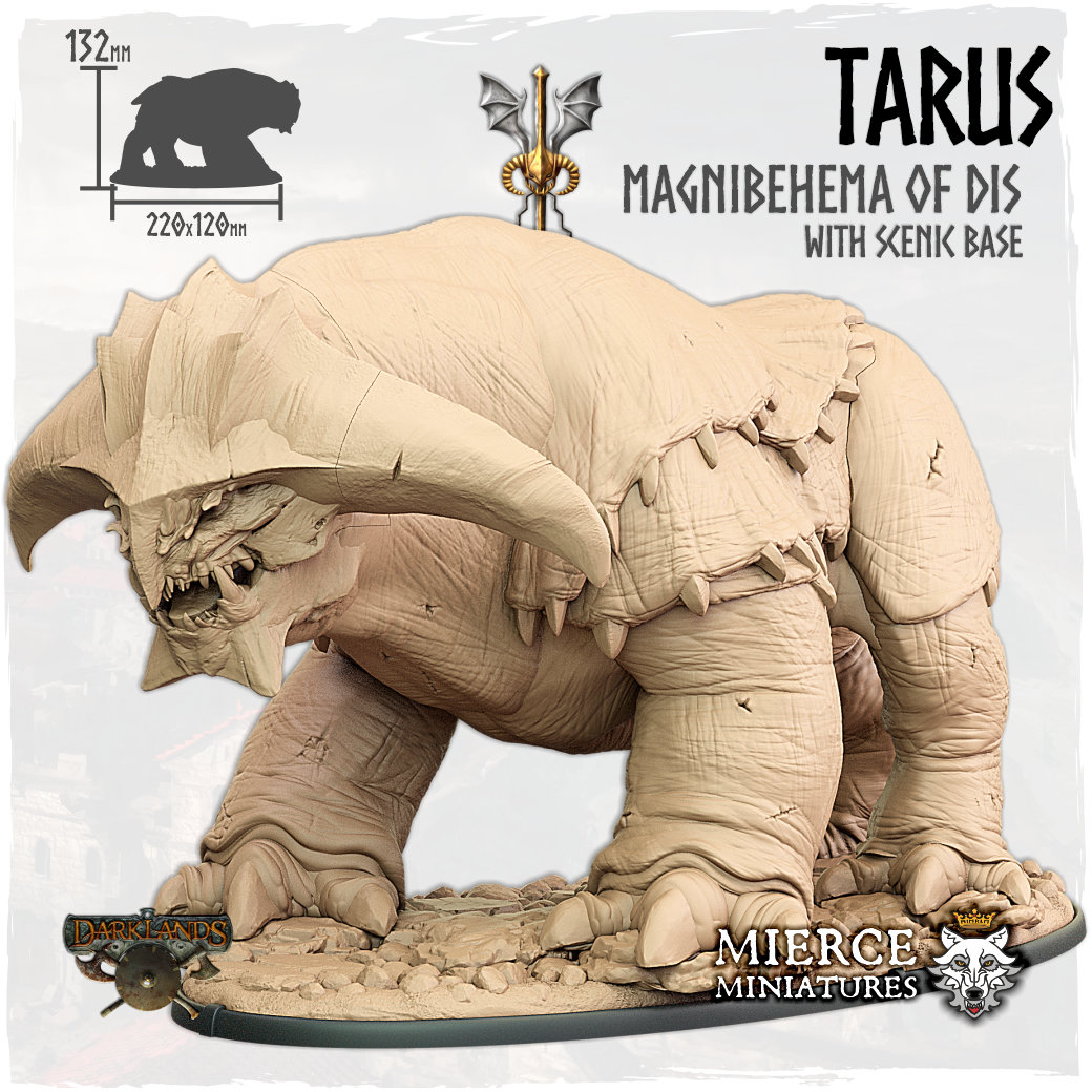 Tarus, Magnibehema of Dis with Scenic Base
