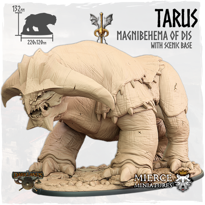 Tarus, Magnibehema of Dis with Scenic Base