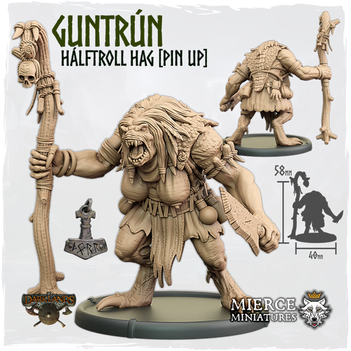 Guntrún, Hálftroll Hag [Pin Up]