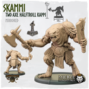 Skammi, Two Axe Hálftroll Kappi [mirrored]