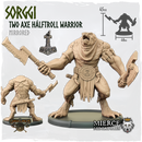 Sorggi, Two Axe Hálftroll Warrior [mirrored]