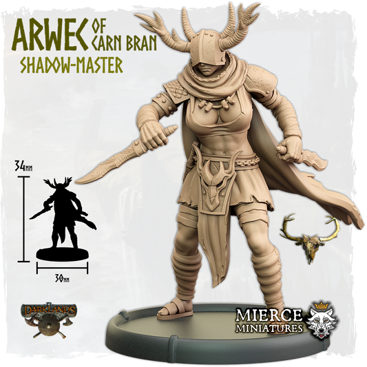 Arwec of Carn Bran, Shadow-Master on Foot