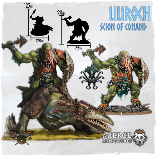 Uuroch, Scion of Conand on Foot and on Dainöch