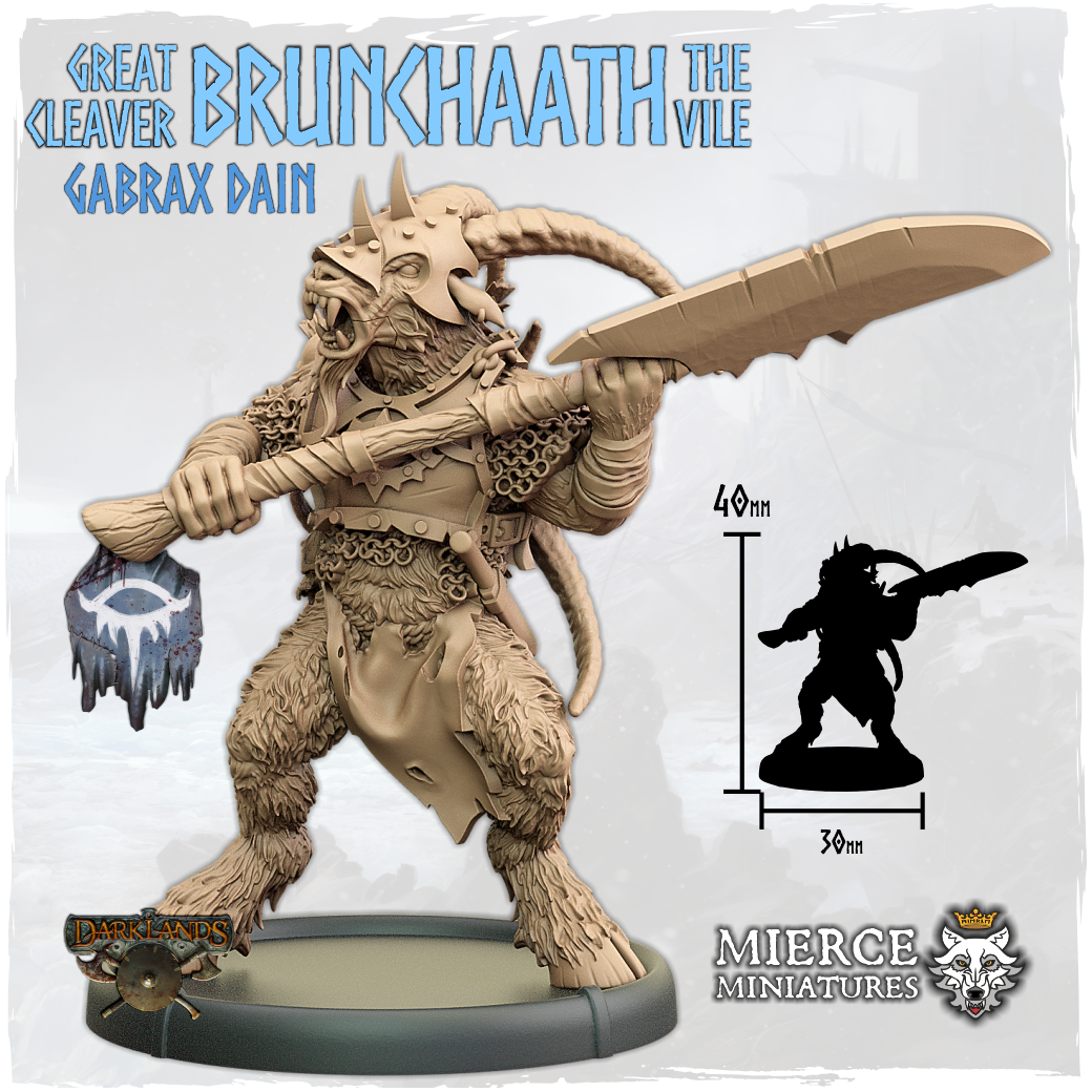 Great Cleaver Brunchaath the Vile, Gabrax Dain on Hoof