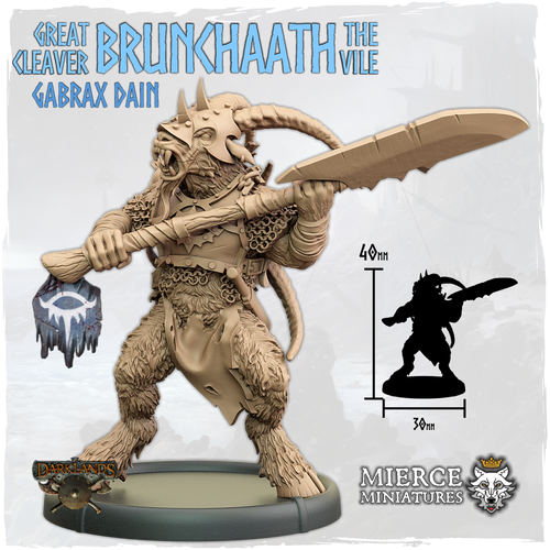 Great Cleaver Brunchaath the Vile, Gabrax Dain on Hoof