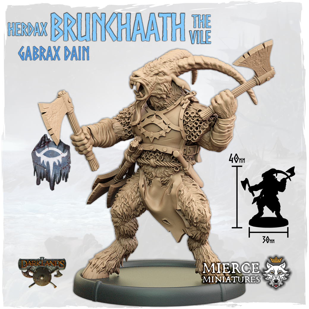 Herdax Brunchaath the Vile, Gabrax Dain