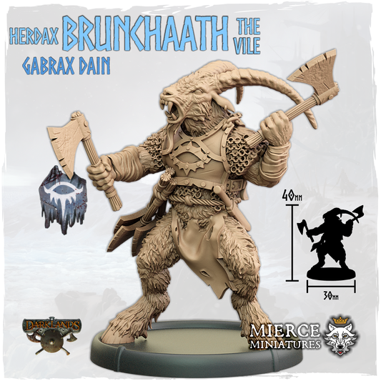 Herdax Brunchaath the Vile, Gabrax Dain