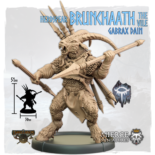 Herdspear Brunchaath the Vile, Gabrax Dain