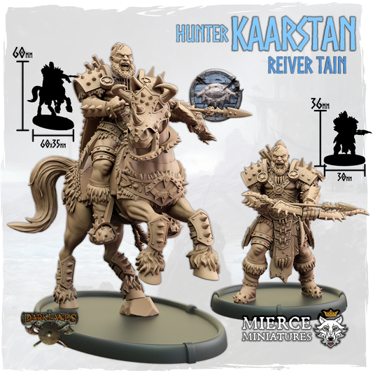 Hunter Kaarstan, Reiver Tain on Foot and on Horse