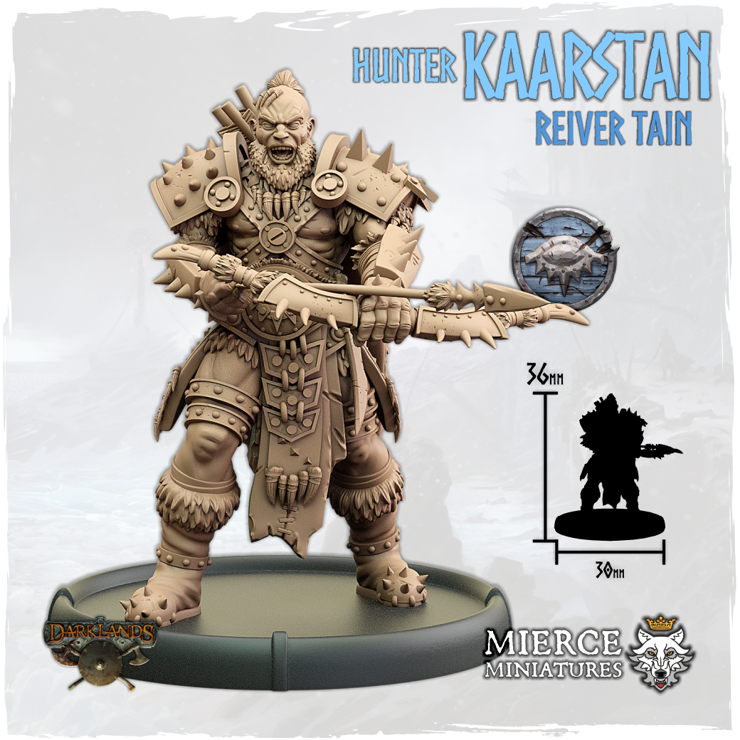 Hunter Kaarstan, Reiver Tain on Foot