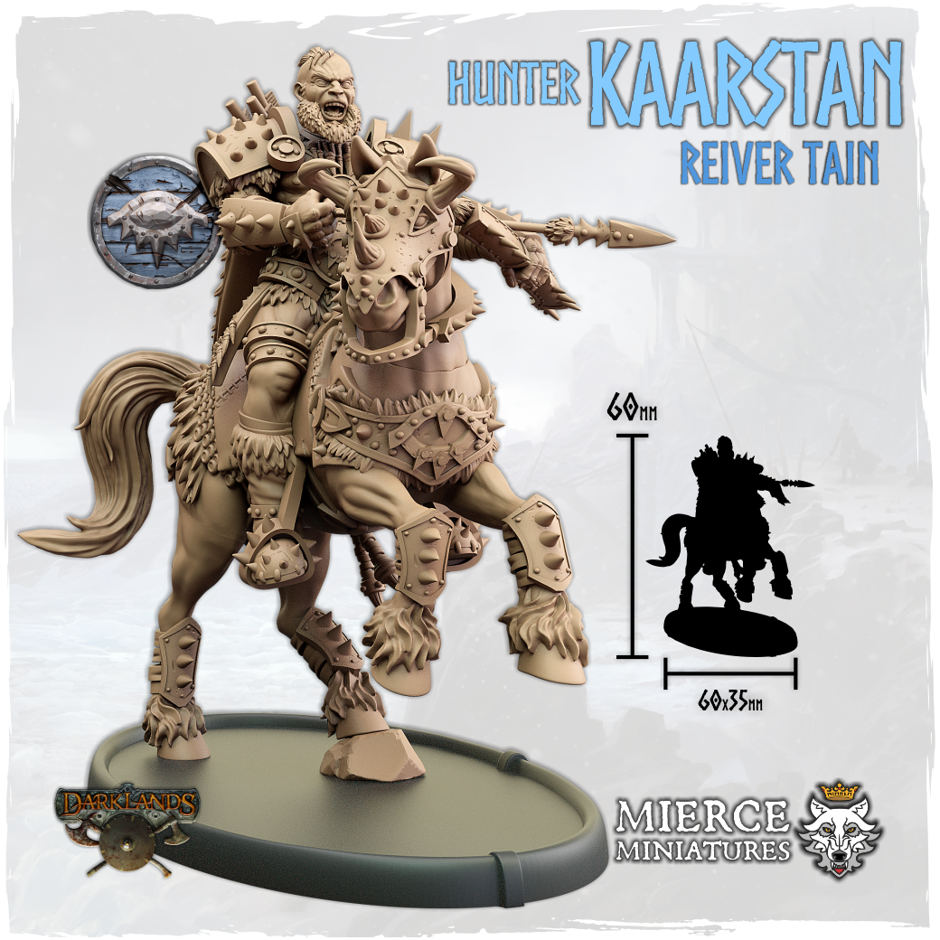 Hunter Kaarstan, Reiver Tain on Horse