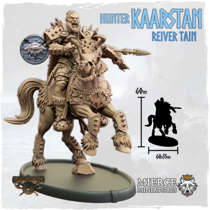 Hunter Kaarstan, Reiver Tain on Horse