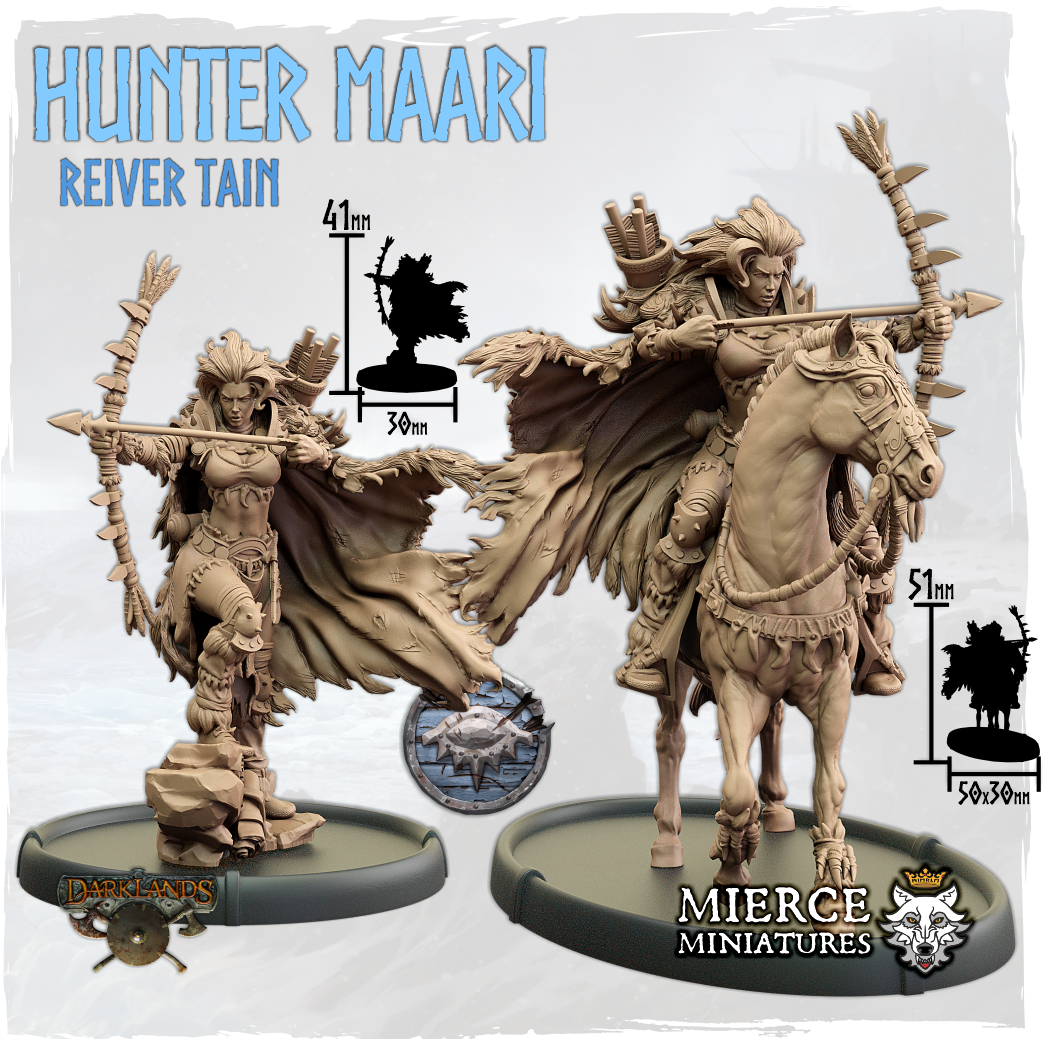 Darklands Fomoraic Hunter Maari Reiver Tain digital Mierce darklands-fomoraic-hunter-maari-reiver-tain-digital-mierce