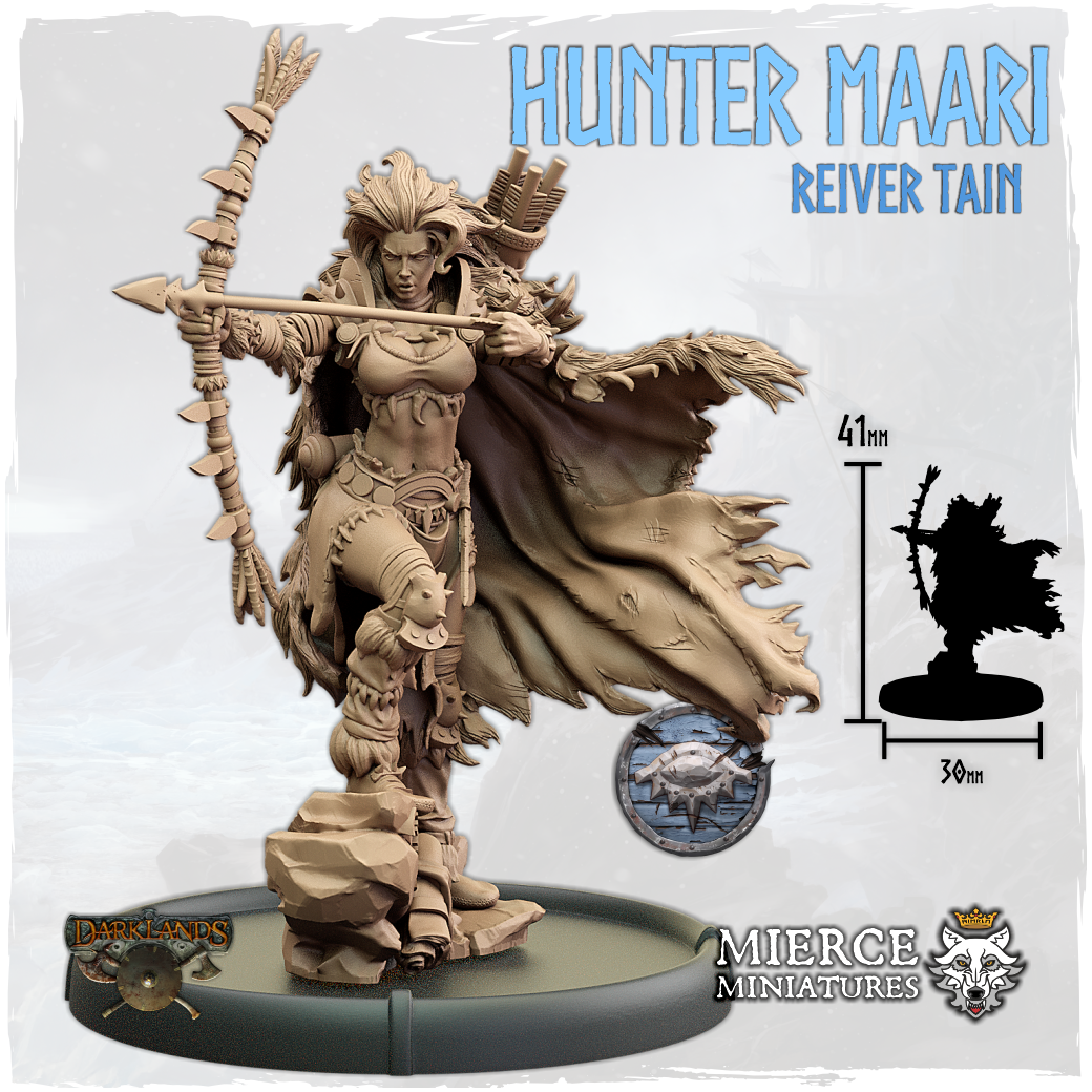 Hunter Maari, Reiver Tain on Foot