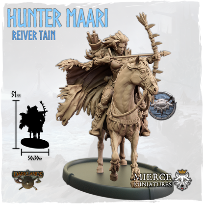Hunter Maari, Reiver Tain on Horse