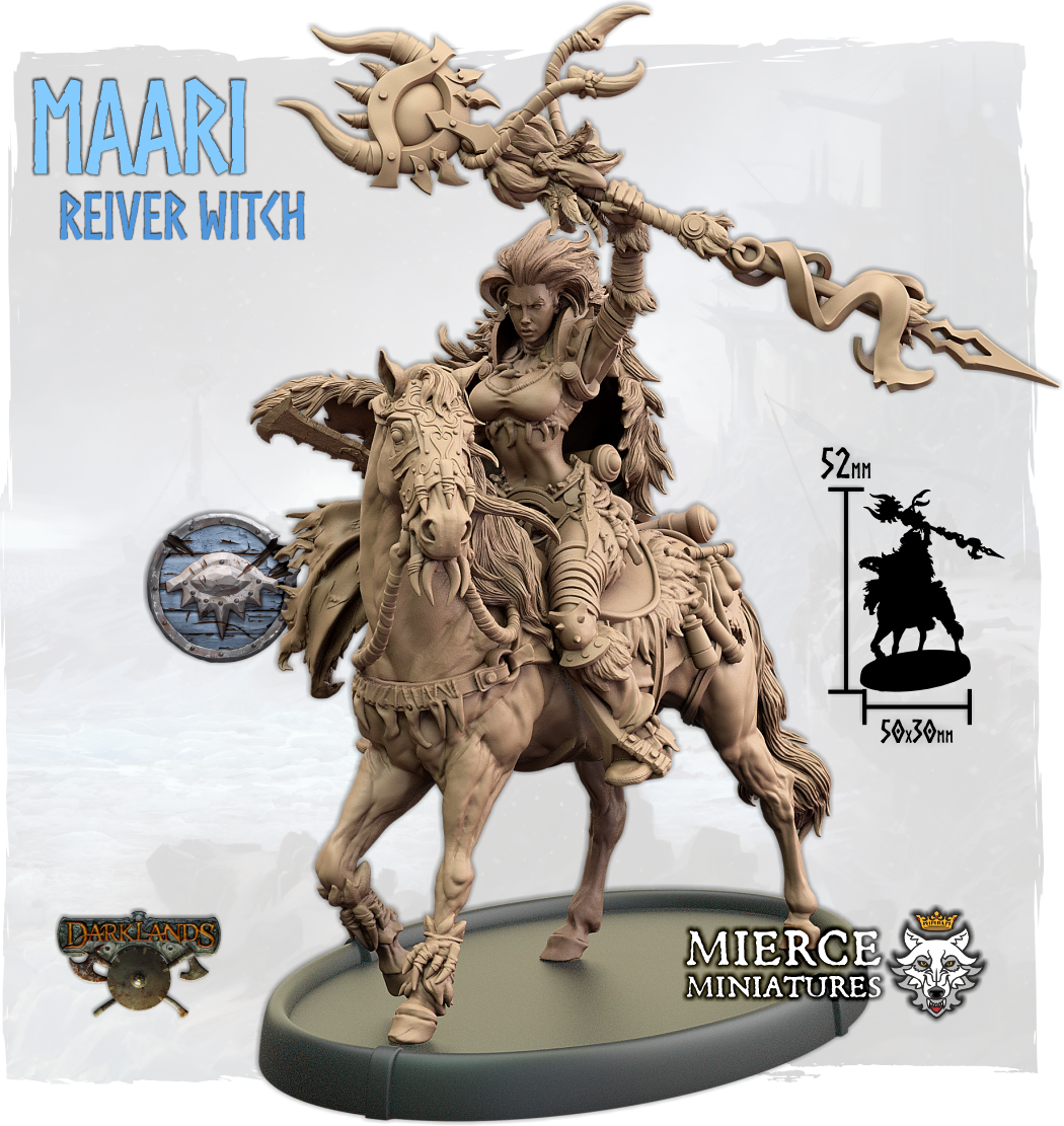 Maari, Reiver Witch on Horse