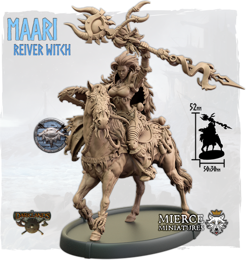 Maari, Reiver Witch on Horse