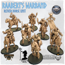 Raabert's Warband, Reiver Horse Unit (7x warriors w cmd)