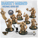 Raabert's Warband, Shieldwall Reiver Unit (7x warriors w cmd)