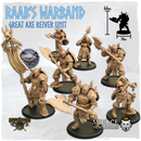 Raab's Warband, Great Axe Reiver Unit (7x warriors w cmd)