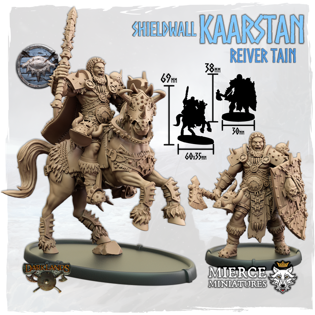 Shieldwall Kaarstan, Reiver Tain on Foot and on Horse