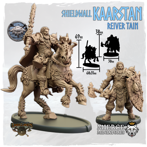 Shieldwall Kaarstan, Reiver Tain on Foot and on Horse