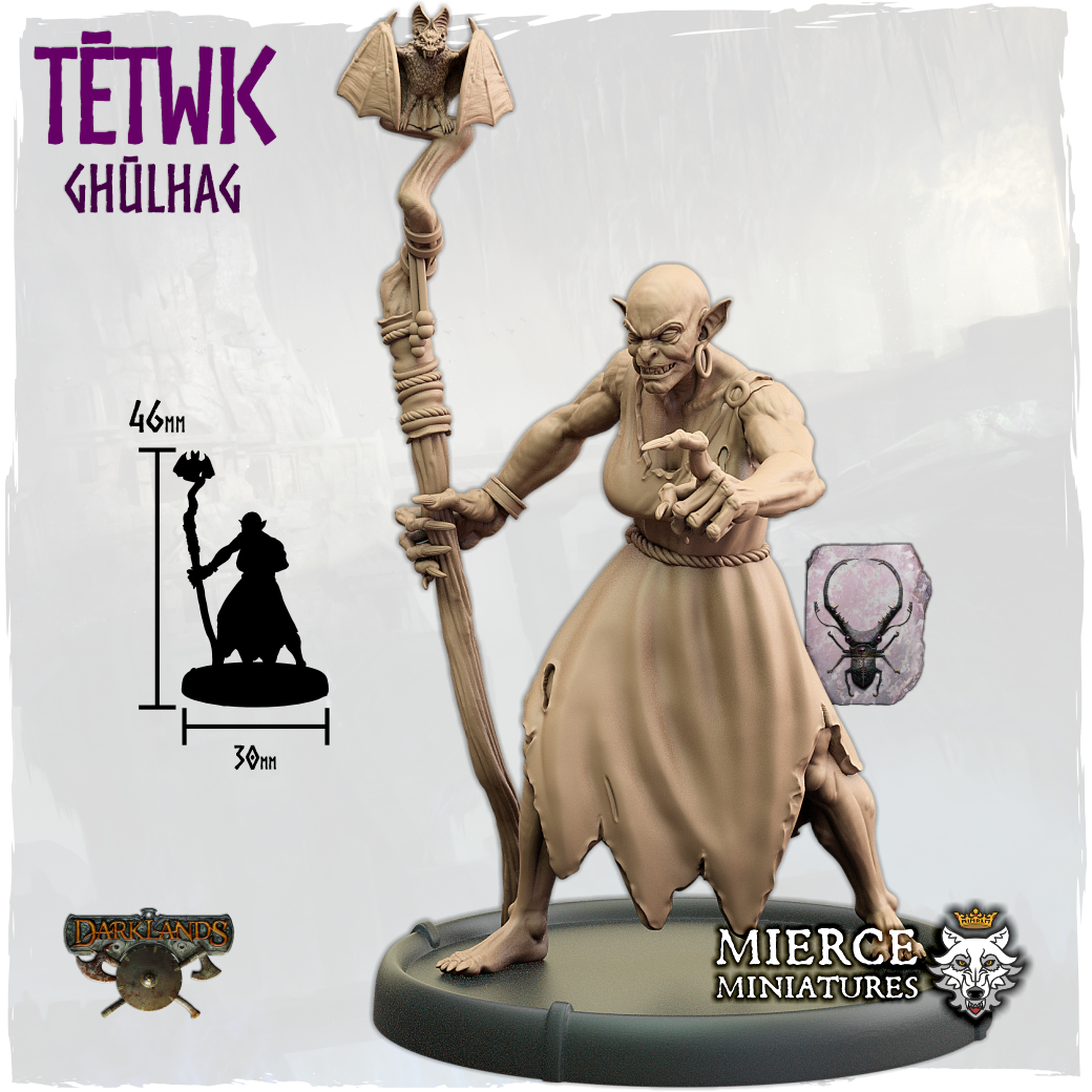 Darklands - Jutes - Tētwic, Ghūlhag [digital] – Mierce Miniatures